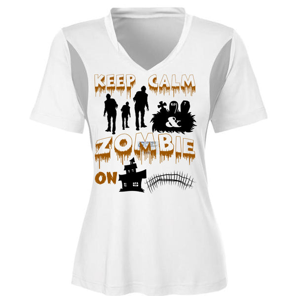 Keep Calm Zombie On T Shirt, Wait For Halloween T Shirt, Awesome T-Shirts