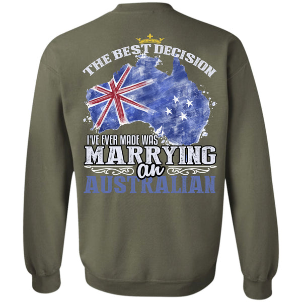 Being A Husband T Shirt, I Love Australian Sweatshirt