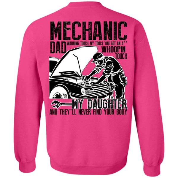 I Love Mechanic T Shirt, Mechanic Dad Sweatshirt