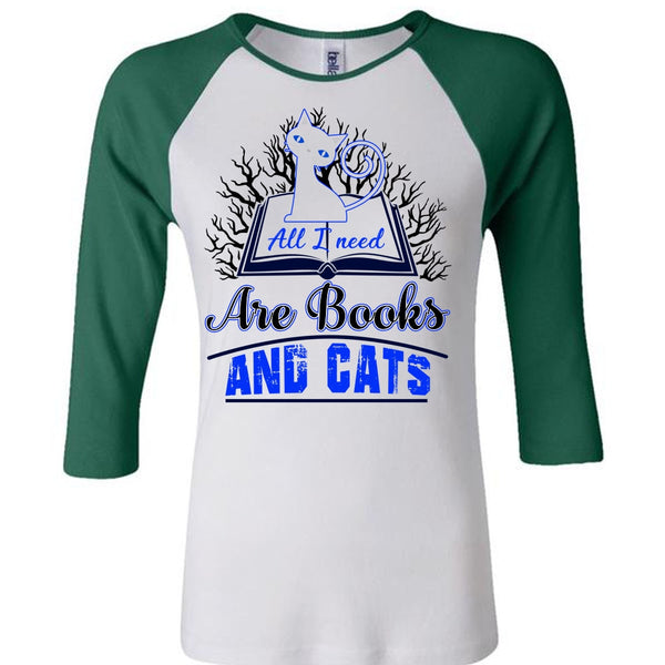 All I Need Are Books And Cats T Shirt, I Love Cat T Shirt, Awesome T-Shirts