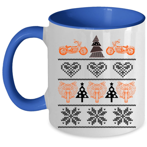 Christmas Family Vacation  Coffee Mug, Awesome Biker Accent Mug