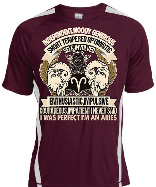I'm An Aries T Shirt, Short Tempered Optimistic T Shirt, Cool Shirt