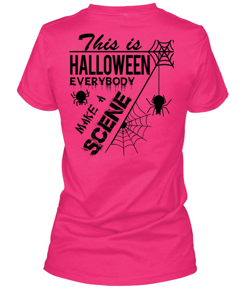 This Is Halloween Everybody Make A Scene T Shirt, Wait For Halloween T Shirt