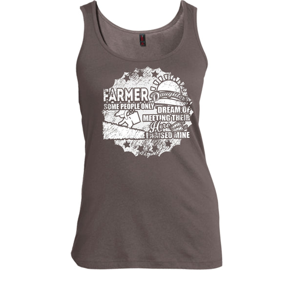 Farmer Daughter T Shirt, Awesome Farmer Daughter Tank Top