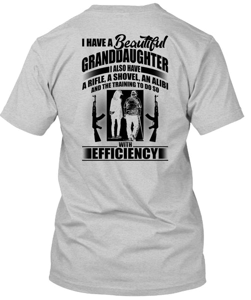 I Have A Beautiful Granddaughter T Shirt, I Love Baby T Shirt