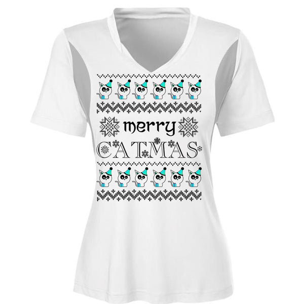 Merry Catmas T Shirt, Happy New Year T Shirt, Awesome T-Shirts