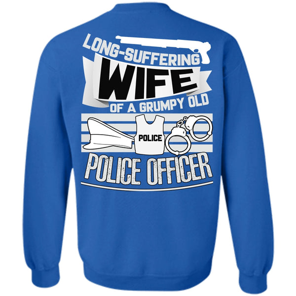 Grumpy Old Police Officer T Shirt, I Love Police Sweatshirt