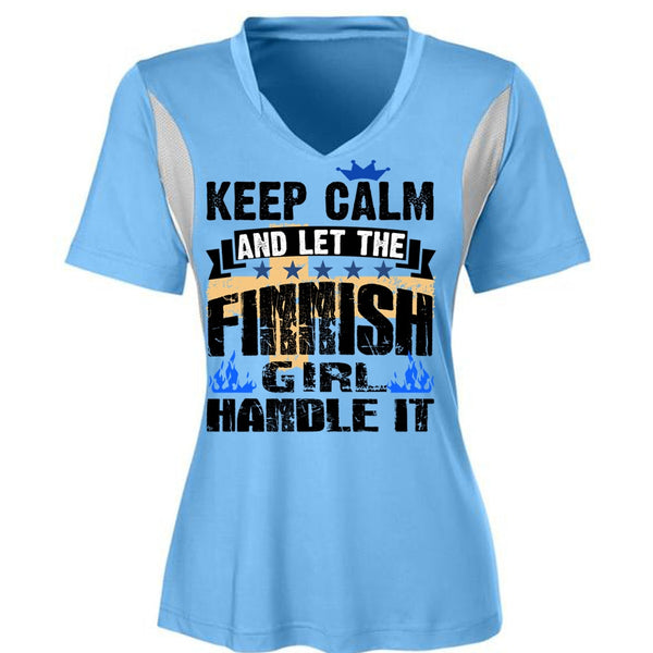 Let The Finnish Girl Handle It T Shirt, I Love Finnish T Shirt, Awesome T-Shirts