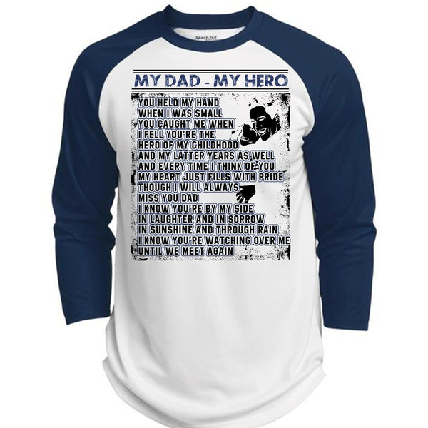 My Dad T Shirt, I Love Papa T Shirt, Awesome T-Shirts  (Polyester Game Baseball Jersey)