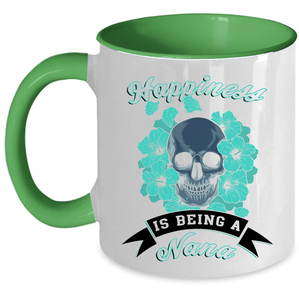 Awesome Nana Coffee Mug, Happiness Is Being A Nana Accent Mug