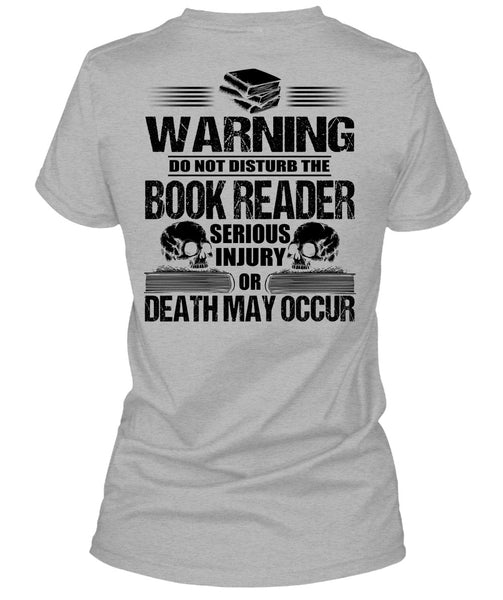 Book Reader Serious Injury T Shirt, I Love Book T Shirt