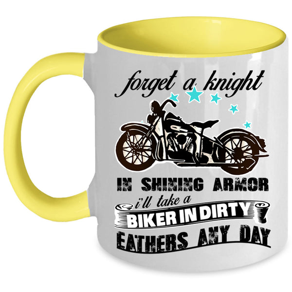 Cool Biker Coffee Mug, I'll Take A Biker In Dirty Accent Mug