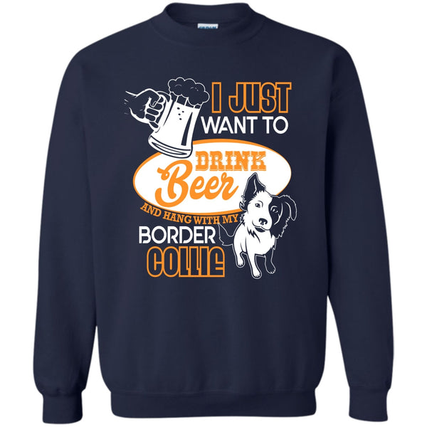 Hang With My Border Collie T Shirt, I Love Border Collie Sweatshirt
