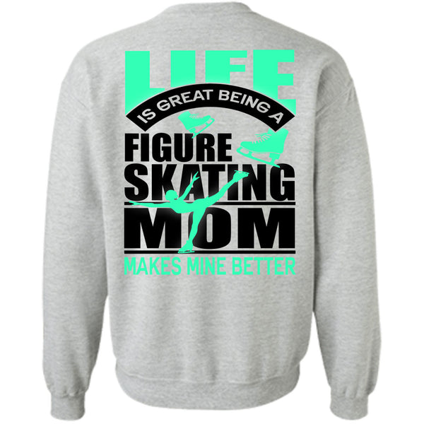 I Love Skating T Shirt, Figure Skating Mom Sweatshirt