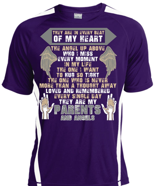 They Are My Parents And Angels T Shirt, Being A Papa T Shirt, Cool Shirt