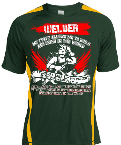 Welder My Craft Allows Me T Shirt, Greatest Craft In The World T Shirt, Cool Shirt