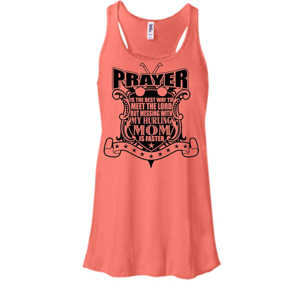 Messing With My Hurling Mom T Shirt, Gift For Mom Tank Top