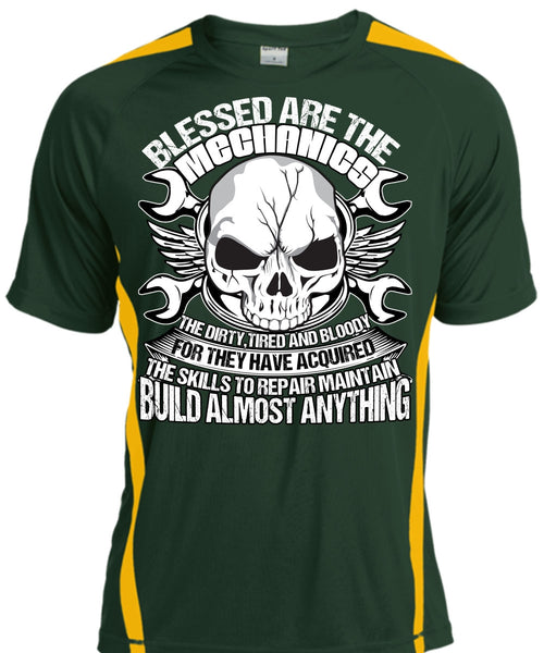 Blessed Are The Mechanics T Shirt, Being A Mechanic T Shirt, Cool Shirt