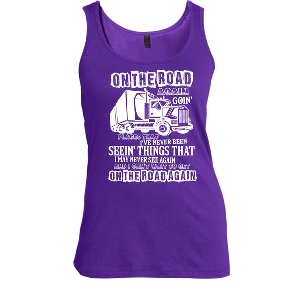 On The Road Again T Shirt, I Am A Trucker T Shirt, Cool T Shirt