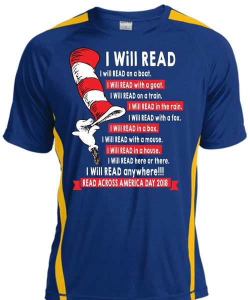 The Cat in the Hat T Shirt 2018, I Will Read Anywhere T Shirt, I Will Read In A Box T Shirt, Cool Shirt