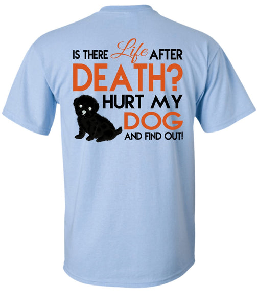 Hurt My Dog And Find Out T Shirt, Favorite T Shirt