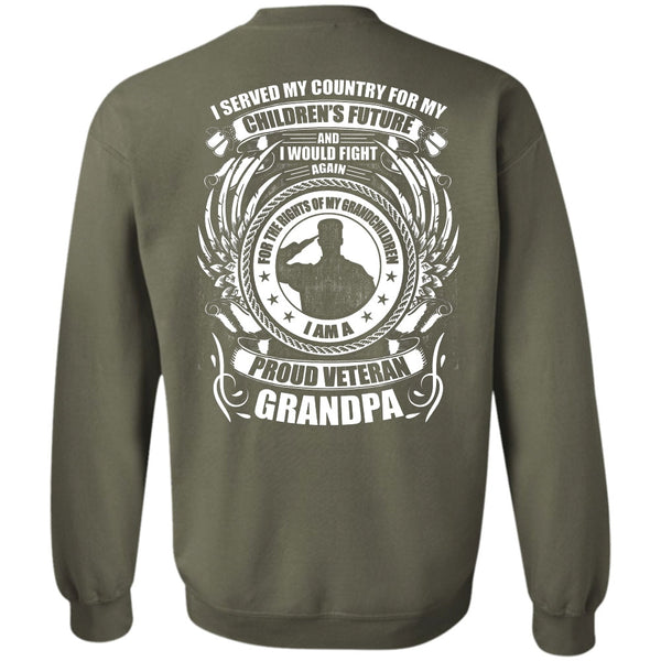 Children's Future T Shirt, I Love Veteran Sweatshirt