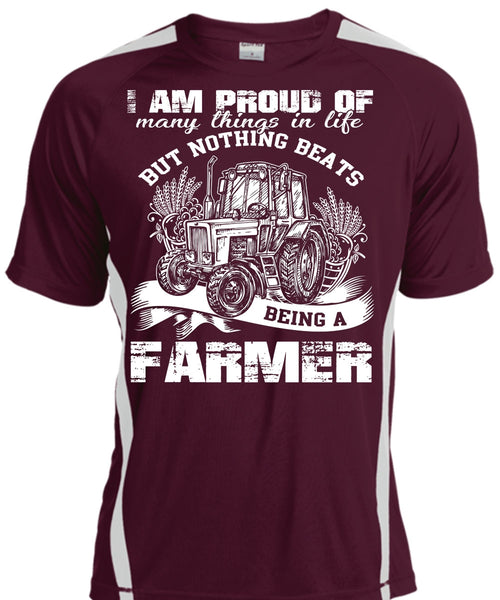 Being A Farmer T Shirt, I Am Proud Of Many Things In Life T Shirt, Cool Shirt