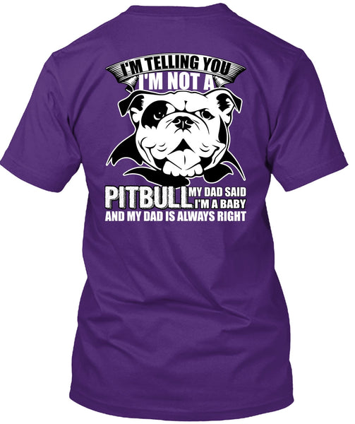 I'm Not A Pit Bull T Shirt, My Favorite T Shirt