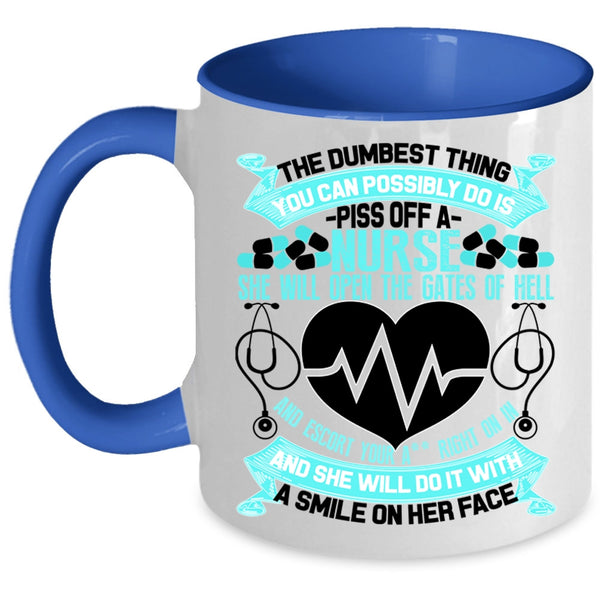 Awesome Gift For Nurse Coffee Mug, Funny Nurses Accent Mug