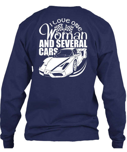 I Love One Woman And Several Cars T Shirt, Being A Driver T Shirt