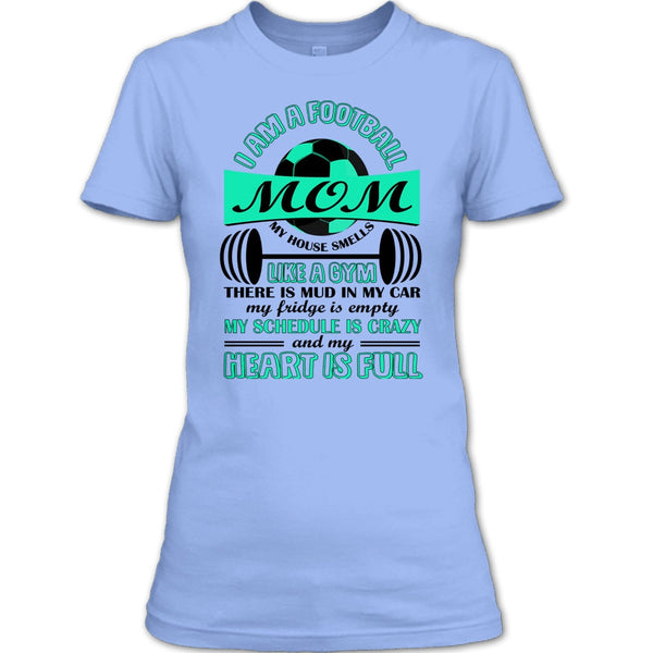 A black t-shirt with the shopify logo