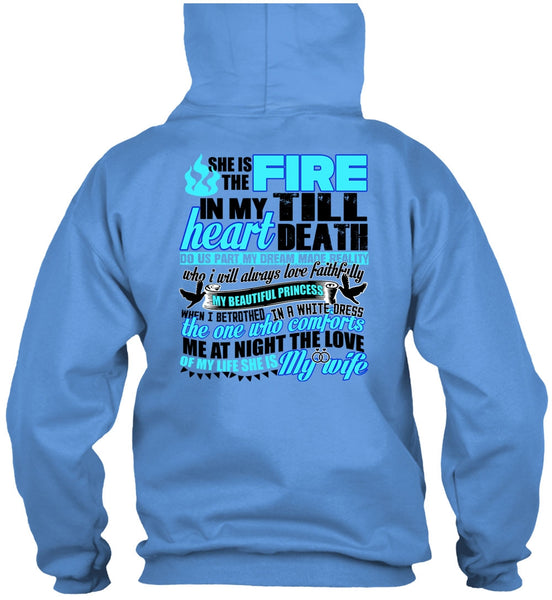 She Is The Fire T Shirt, I Love Wife T Shirt