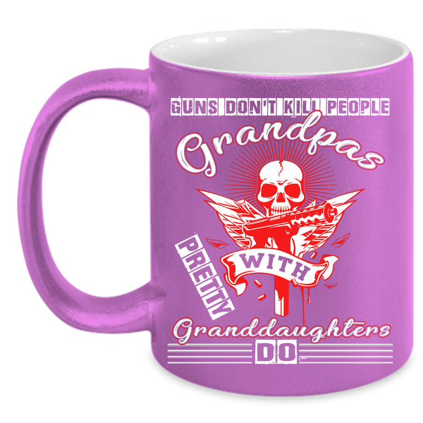 Grandpas With Pretty Granddaughters Coffee Mug, Cool Grandpas Coffee Cup
