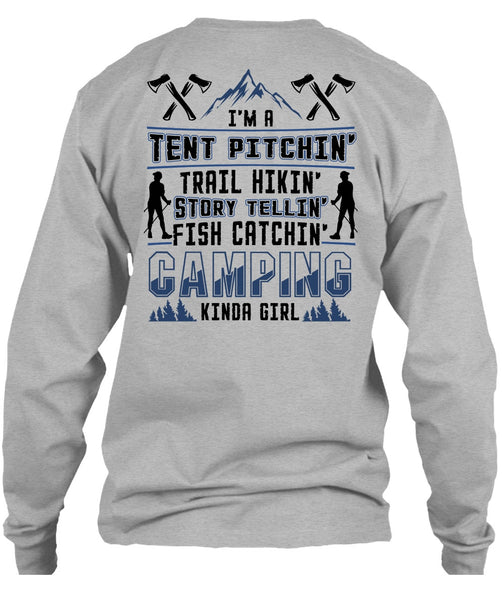 Camping Kinda Girl T Shirt, I Love Camping T Shirt