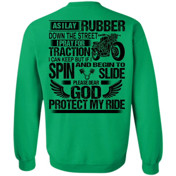 I Love Biker T Shirt, God Protect My Ride Sweatshirt