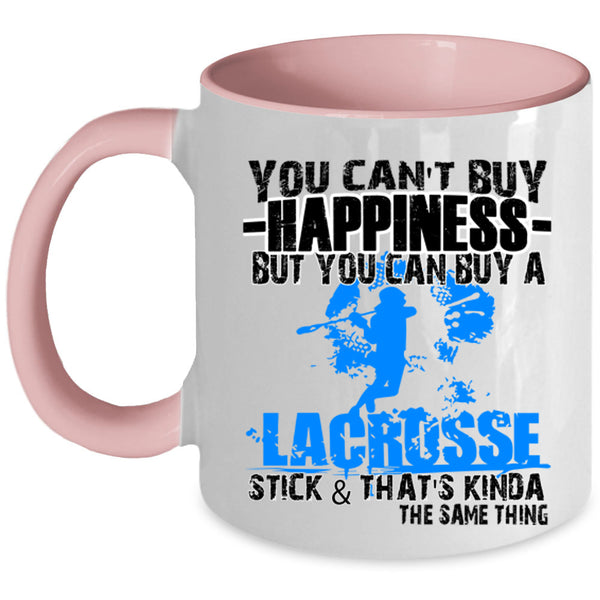 Cool Sport Coffee Mug, You Can Buy A Lacrosse Stick Accent Mug