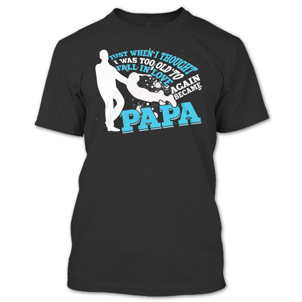 A black t-shirt with the shopify logo