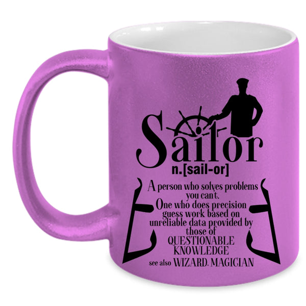 Awesome Gift For Sailors Coffee Mug, Sailor Accent Mug
