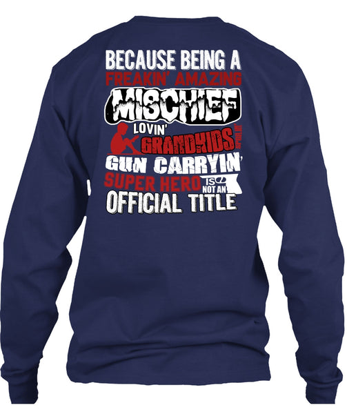 Loving Grandkids T Shirt, Official Title T Shirt