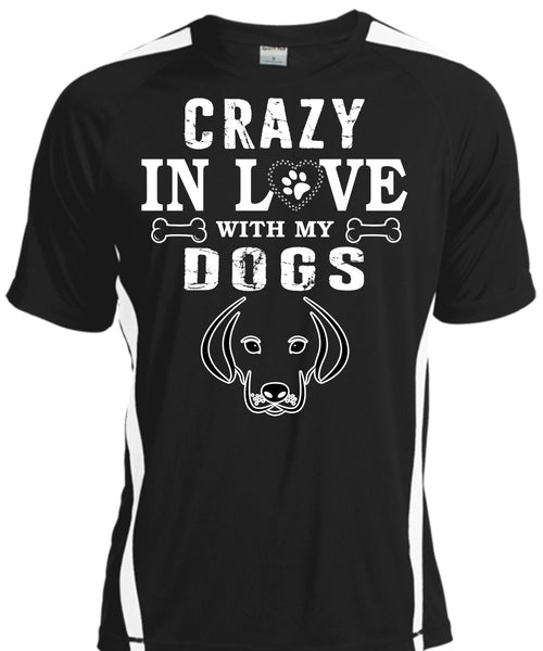 A black t-shirt with the shopify logo