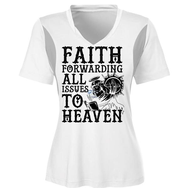 Faith Forwarding All Issues To Heaven T Shirt, I Love Jesus T Shirt, Awesome T-Shirts