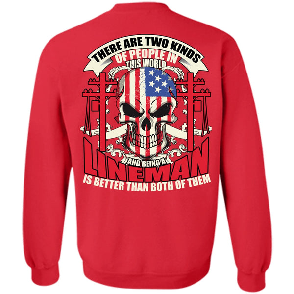 I Love Lineman T Shirt, People In This World Sweatshirt