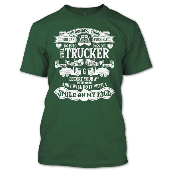This Trucker T Shirt, Coolest Trucking T Shirt