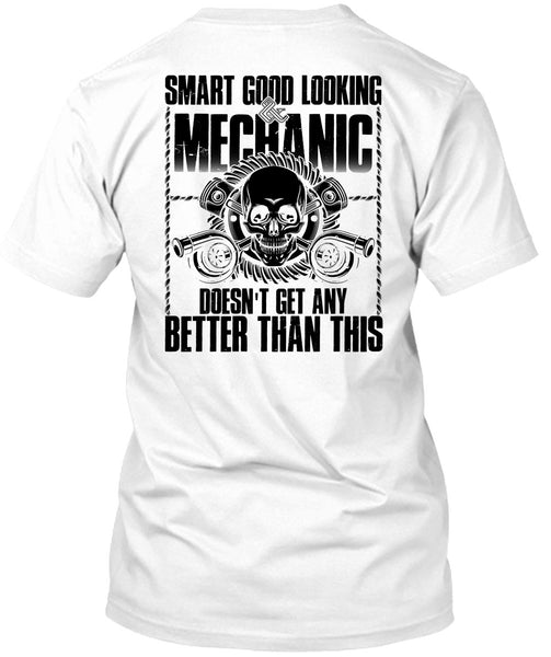 A black t-shirt with the shopify logo