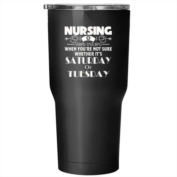 Nursing Tumbler 30 oz Stainless Steel, Awesome Gift For Nurse Travel Mug