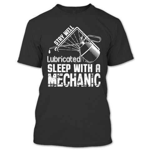 A black t-shirt with the shopify logo