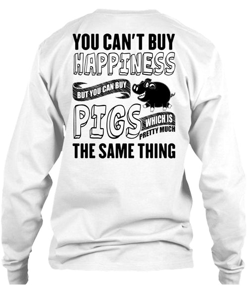 You Can Buy Pigs T Shirt, I Love Farming T Shirt