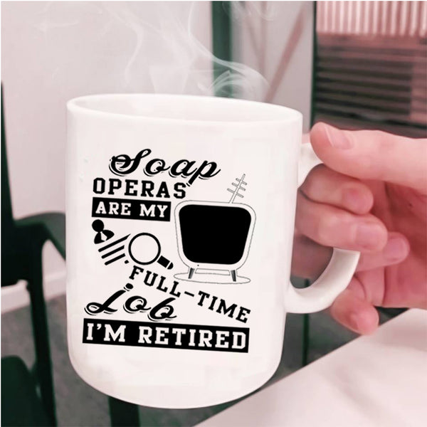 Cool Gift For Grandparent Coffee Mug, I'm Retired Cup