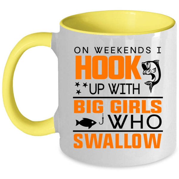 Awesome Fisher Coffee Mug, An Old Man With A Fishing Rod Accent Mug