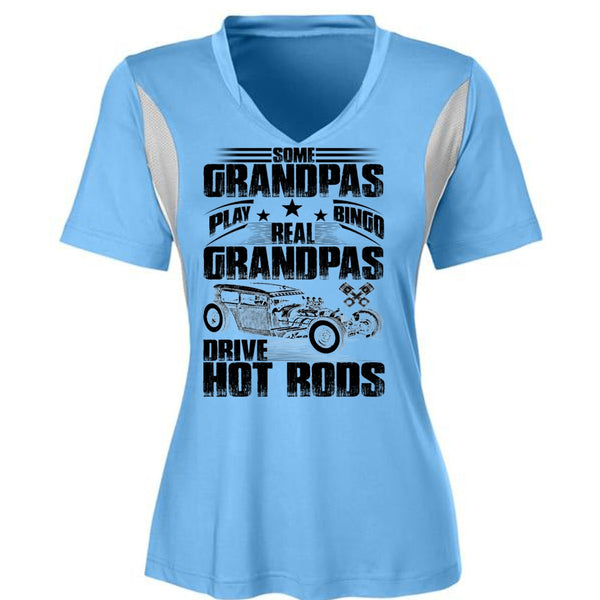 Real Grandpas Drive Hot Rods T Shirt, I Love Biker T Shirt, Awesome T-Shirts
